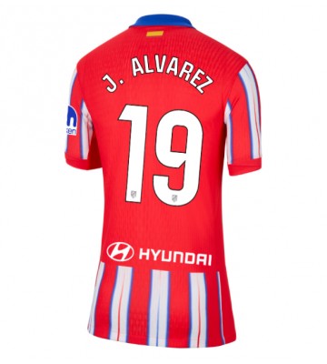 Atletico Madrid Julian Alvarez #19 Hemmatröja Kvinnor 2024-25 Kortärmad